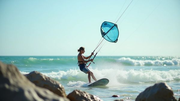 Maîtriser le kitesurf pour explorer de nouvelles sensations